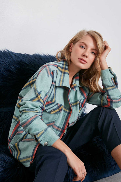 PLAID LUMBERJACK SHIRT WITH POCKETS