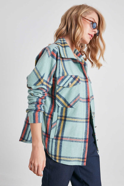 PLAID LUMBERJACK SHIRT WITH POCKETS
