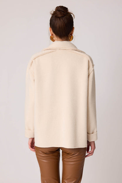 REVERSE STITCH JACKET WITH DUAL POCKET ZIPPERS