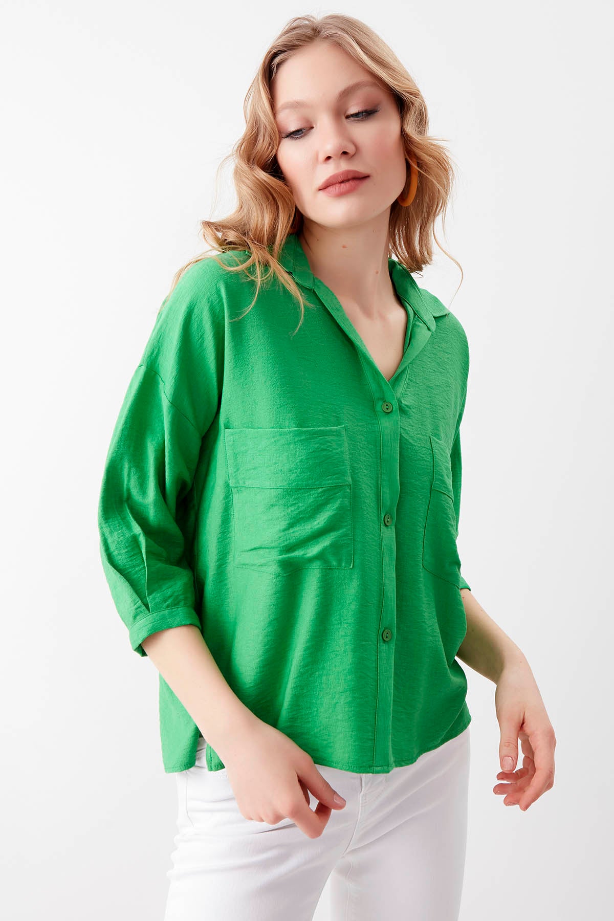 DOUBLE POCKET HALF SLEEVE SHIRT