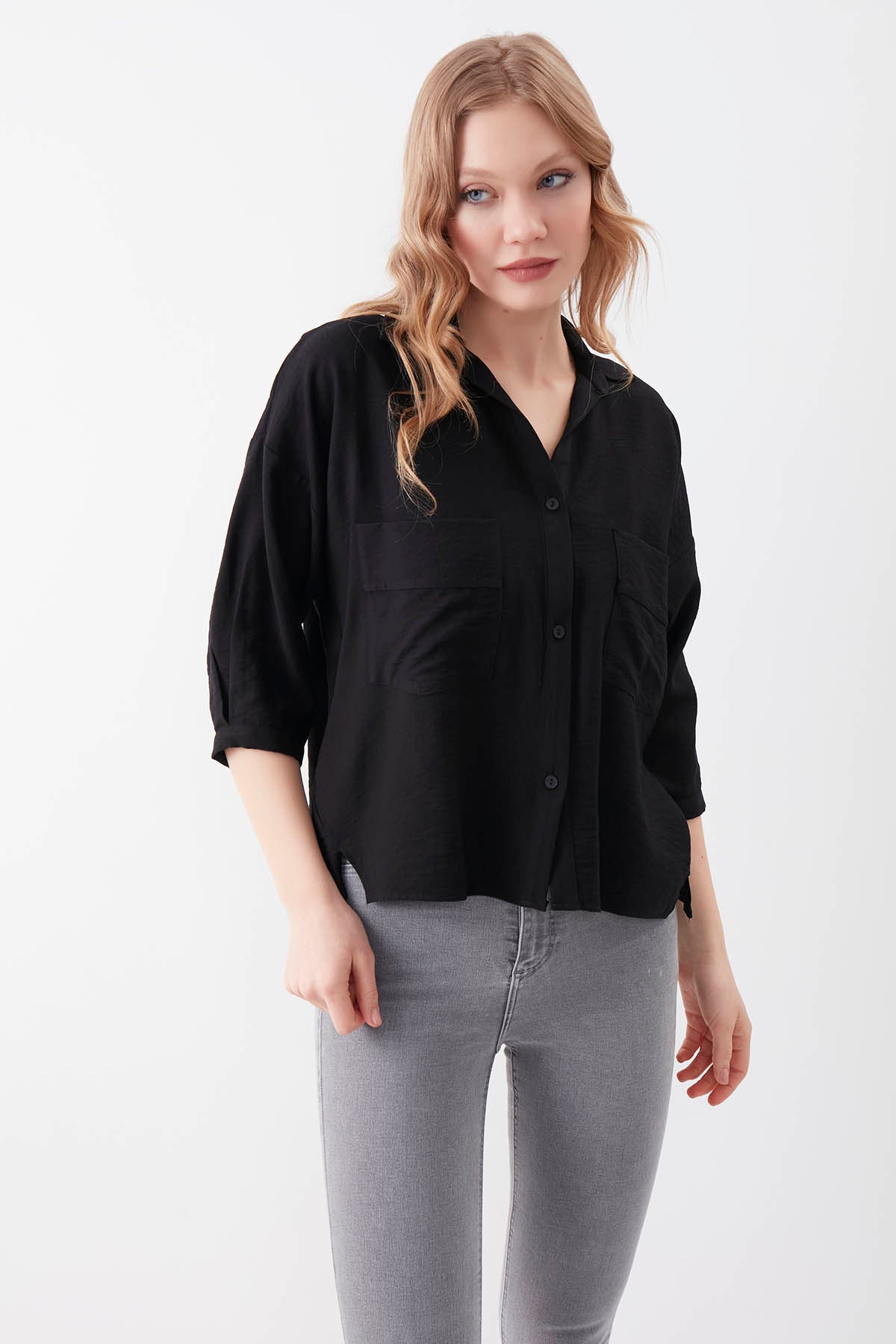 DOUBLE POCKET HALF SLEEVE SHIRT