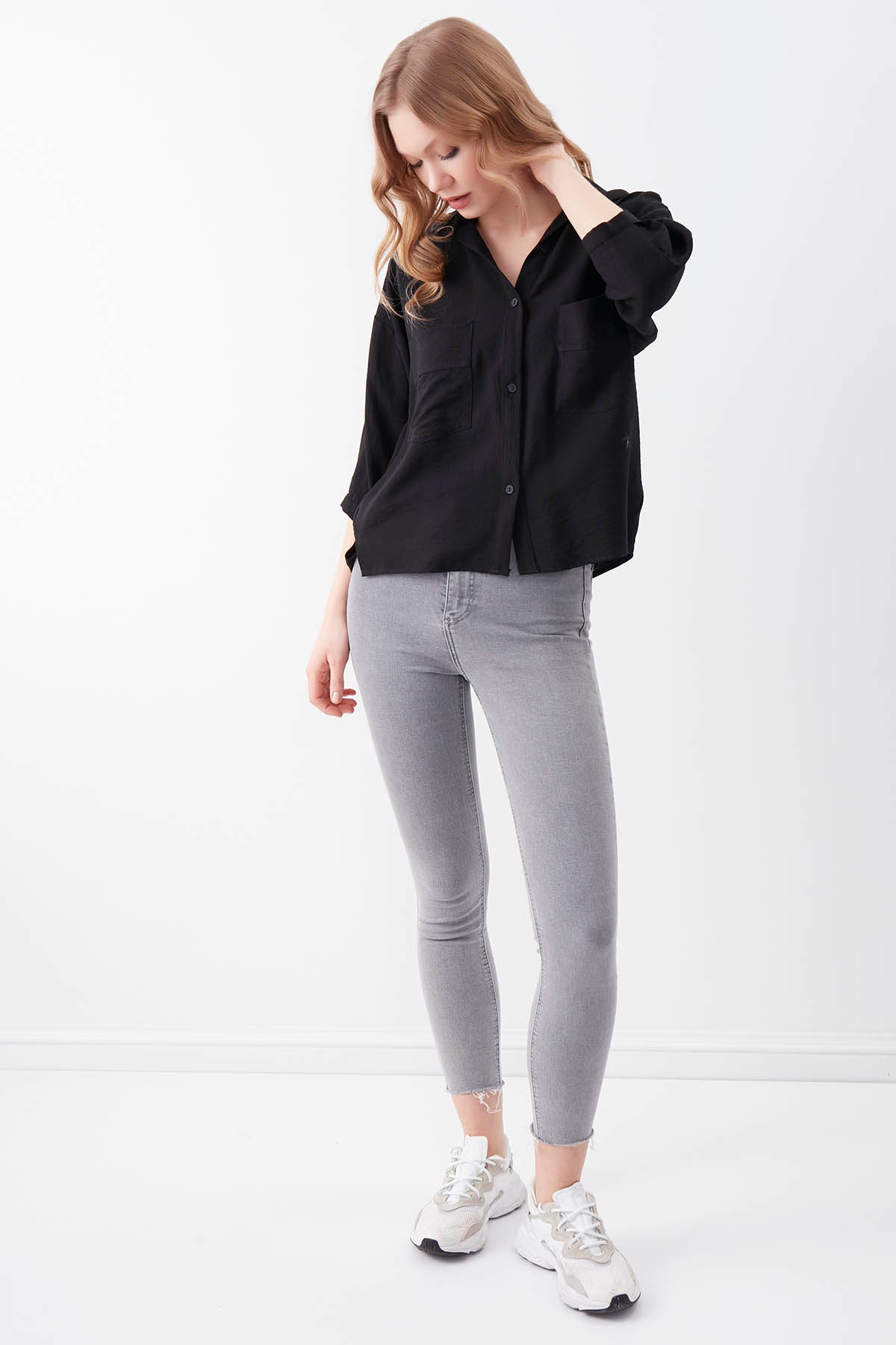 DOUBLE POCKET HALF SLEEVE SHIRT