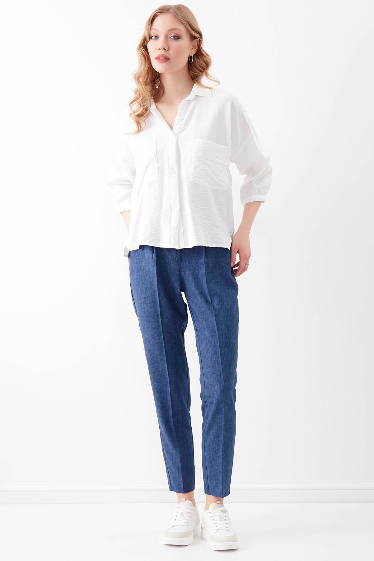 DOUBLE POCKET HALF SLEEVE SHIRT