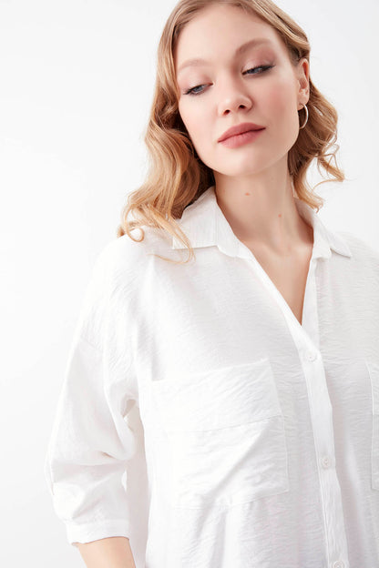 DOUBLE POCKET HALF SLEEVE SHIRT