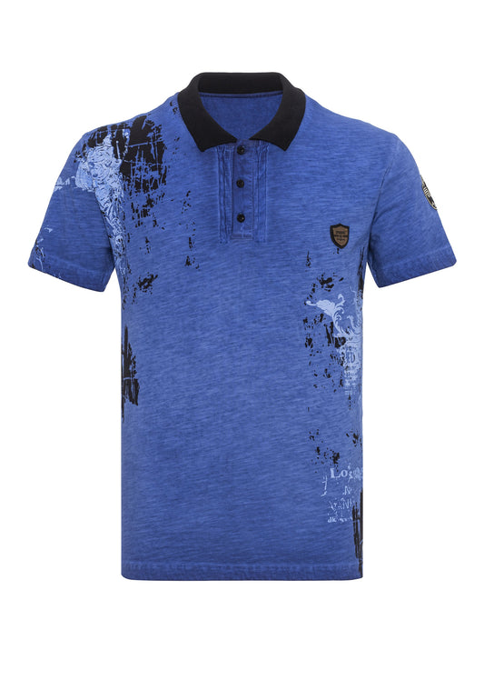 CT798 blue Men's Polo