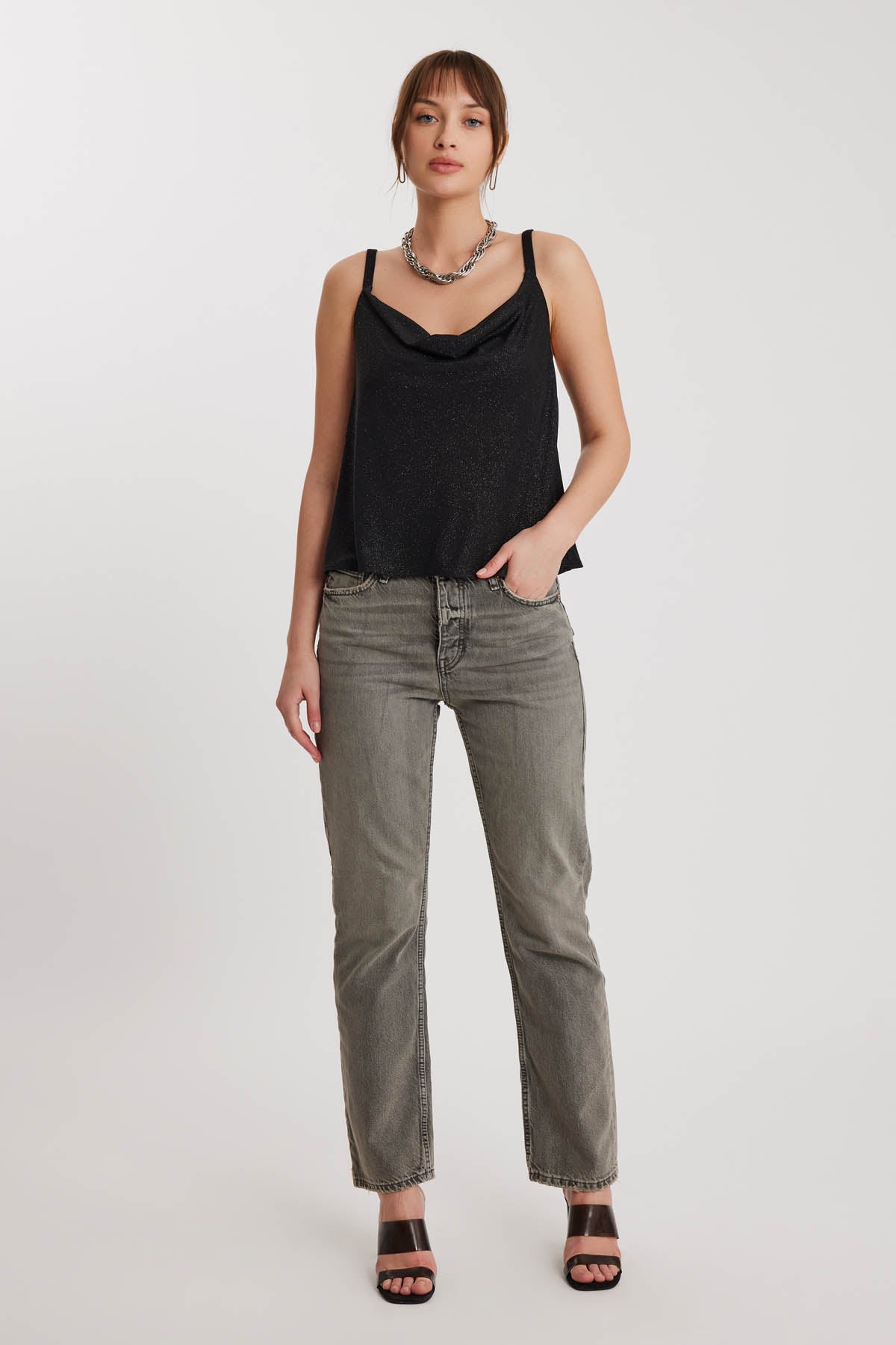 DEGAJE COLLAR BLOUSE