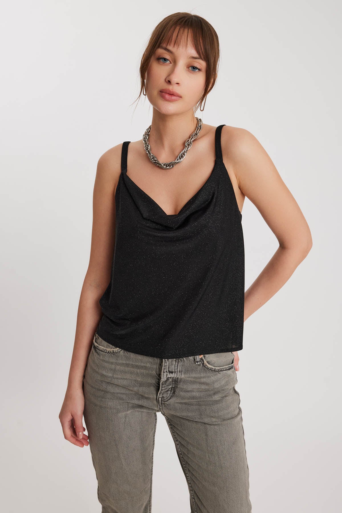 DEGAJE COLLAR BLOUSE