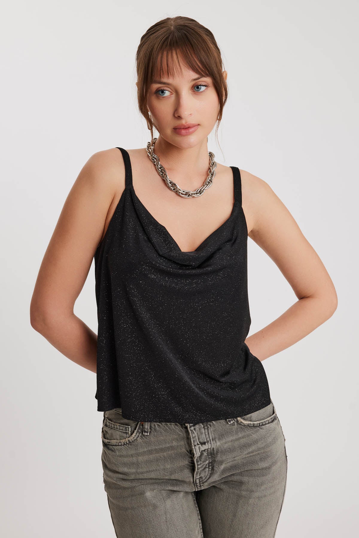 DEGAJE COLLAR BLOUSE