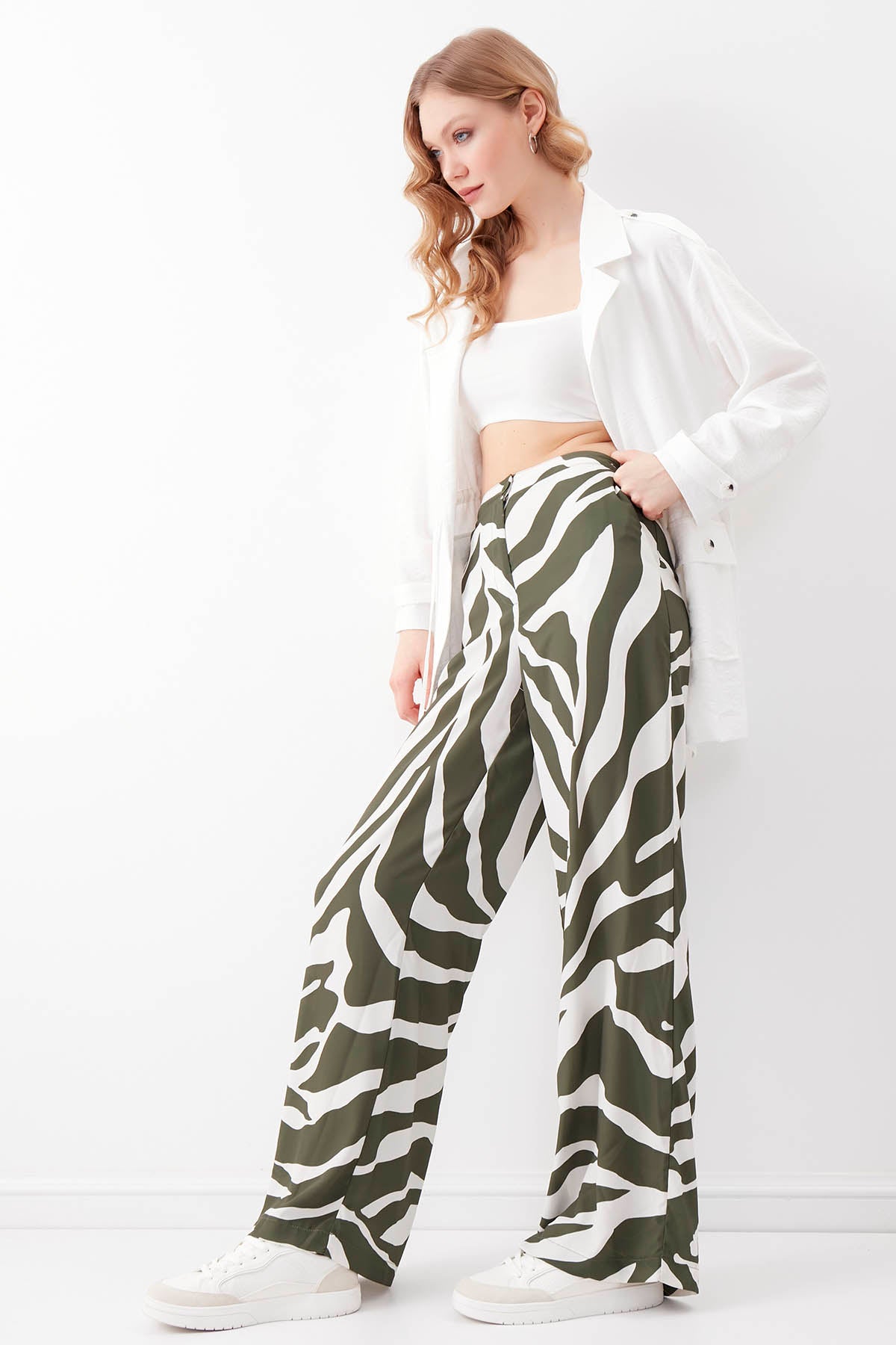 BOHEMIAN PATTERNED TROUSERS