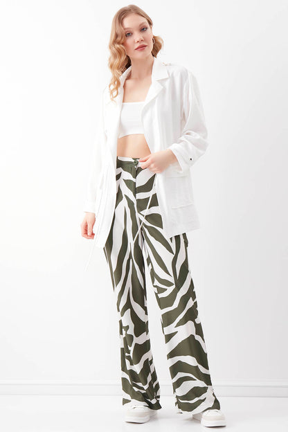 BOHEMIAN PATTERNED TROUSERS