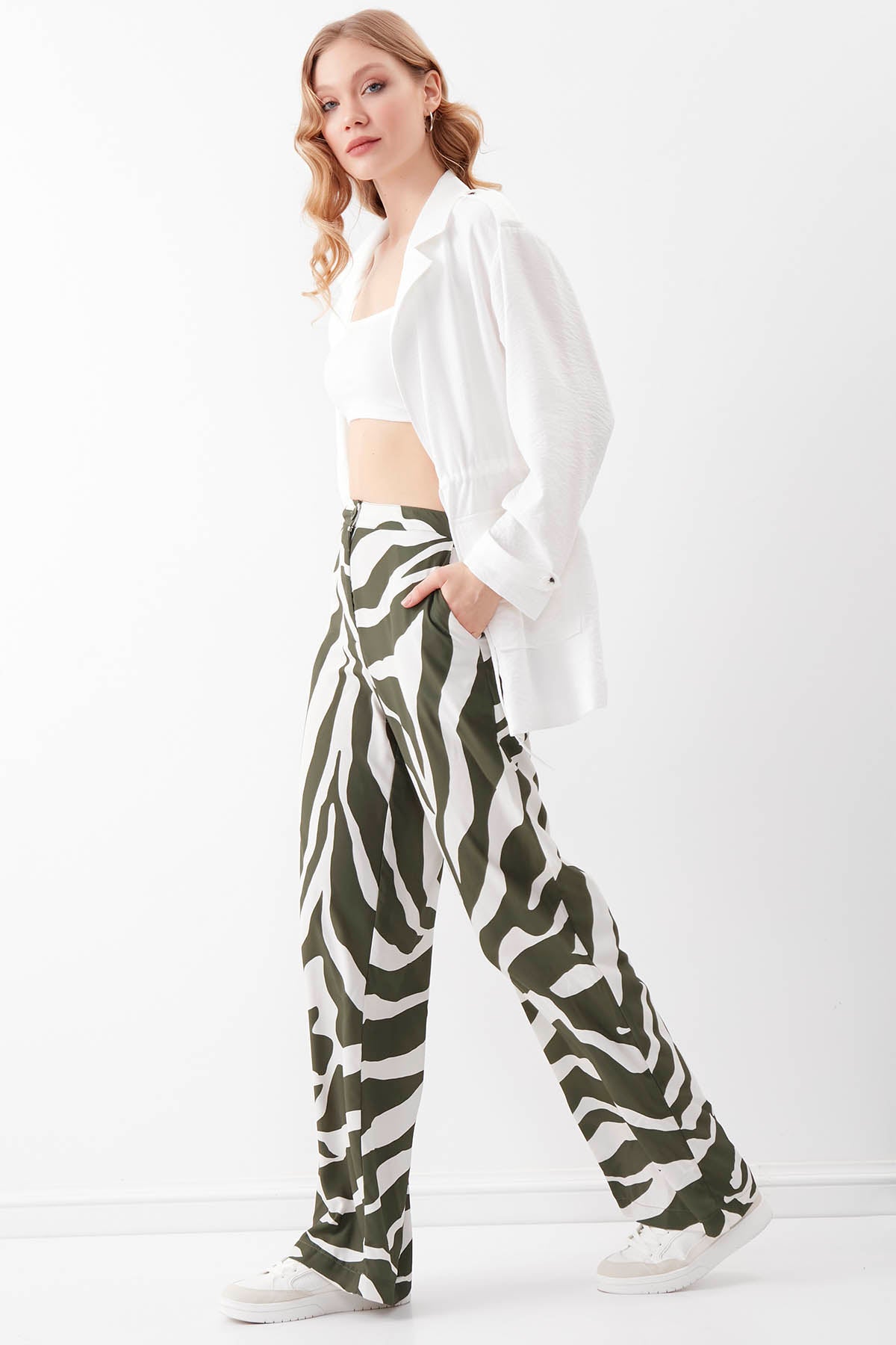 BOHEMIAN PATTERNED TROUSERS