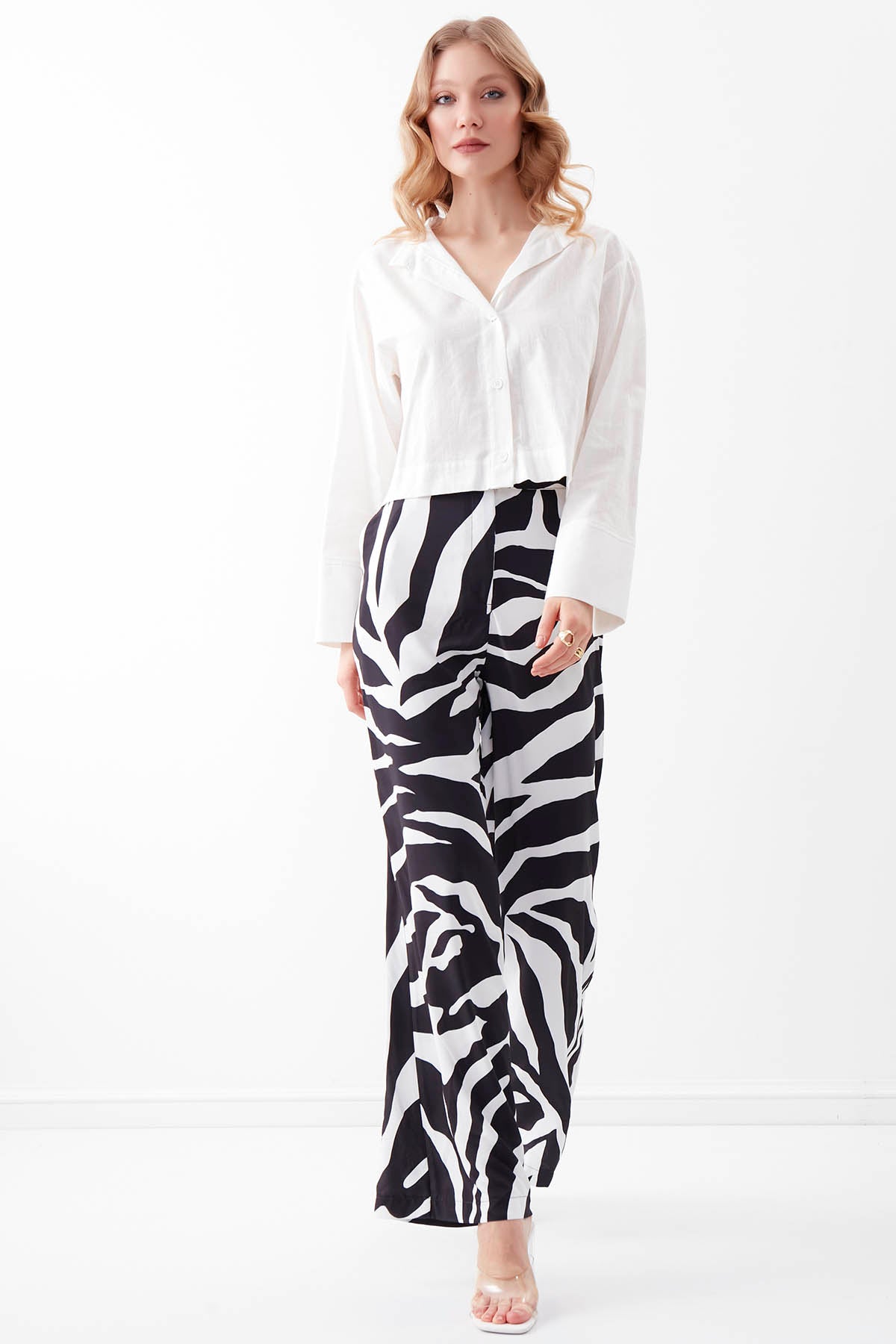 BOHEMIAN PATTERNED TROUSERS