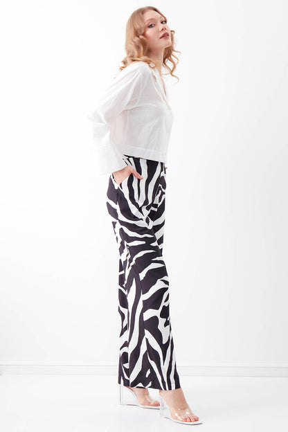 BOHEMIAN PATTERNED TROUSERS