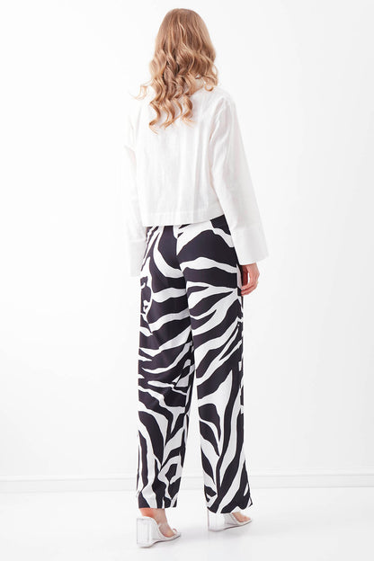 BOHEMIAN PATTERNED TROUSERS