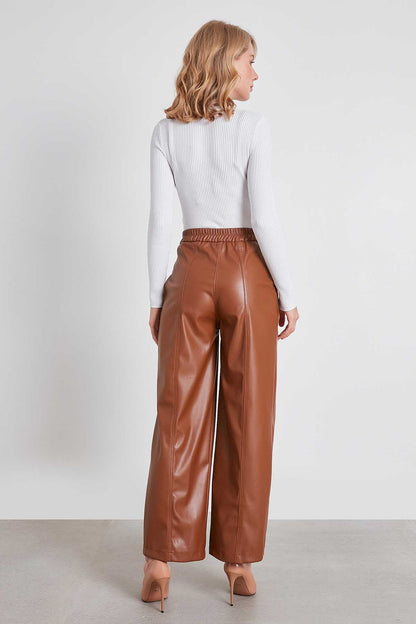 COMFORTABLE PATTERN TROUSERS