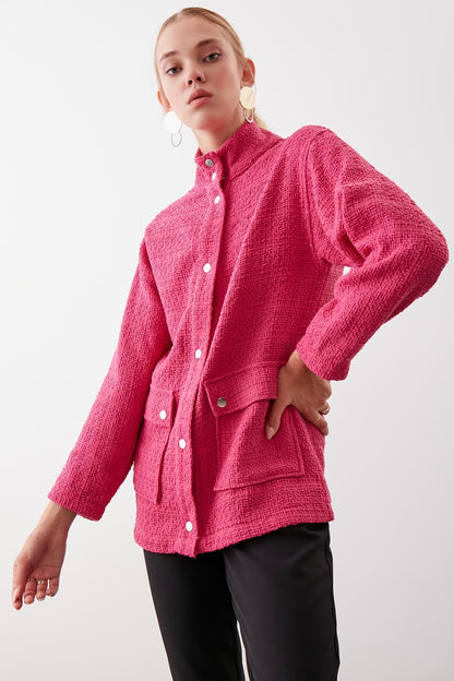 JACKET WITH BUTTON POCKET