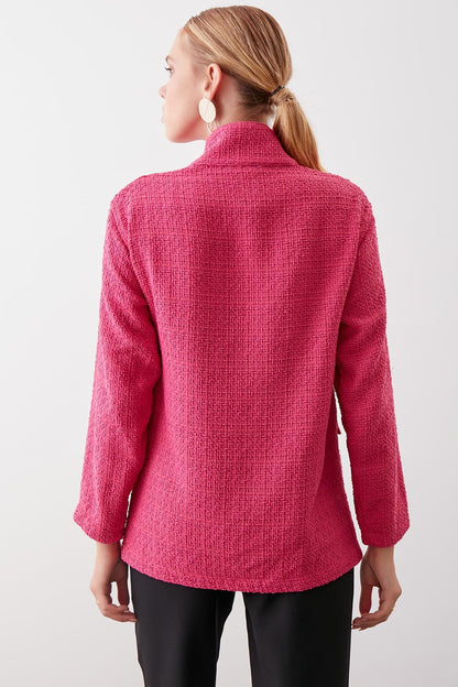 JACKET WITH BUTTON POCKET