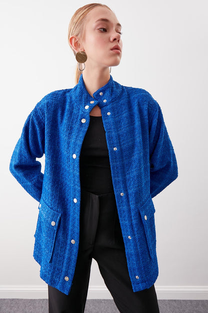 JACKET WITH BUTTON POCKET