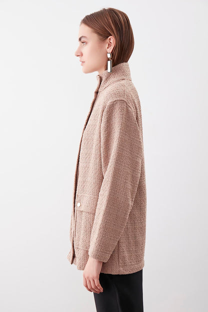 JACKET WITH BUTTON POCKET