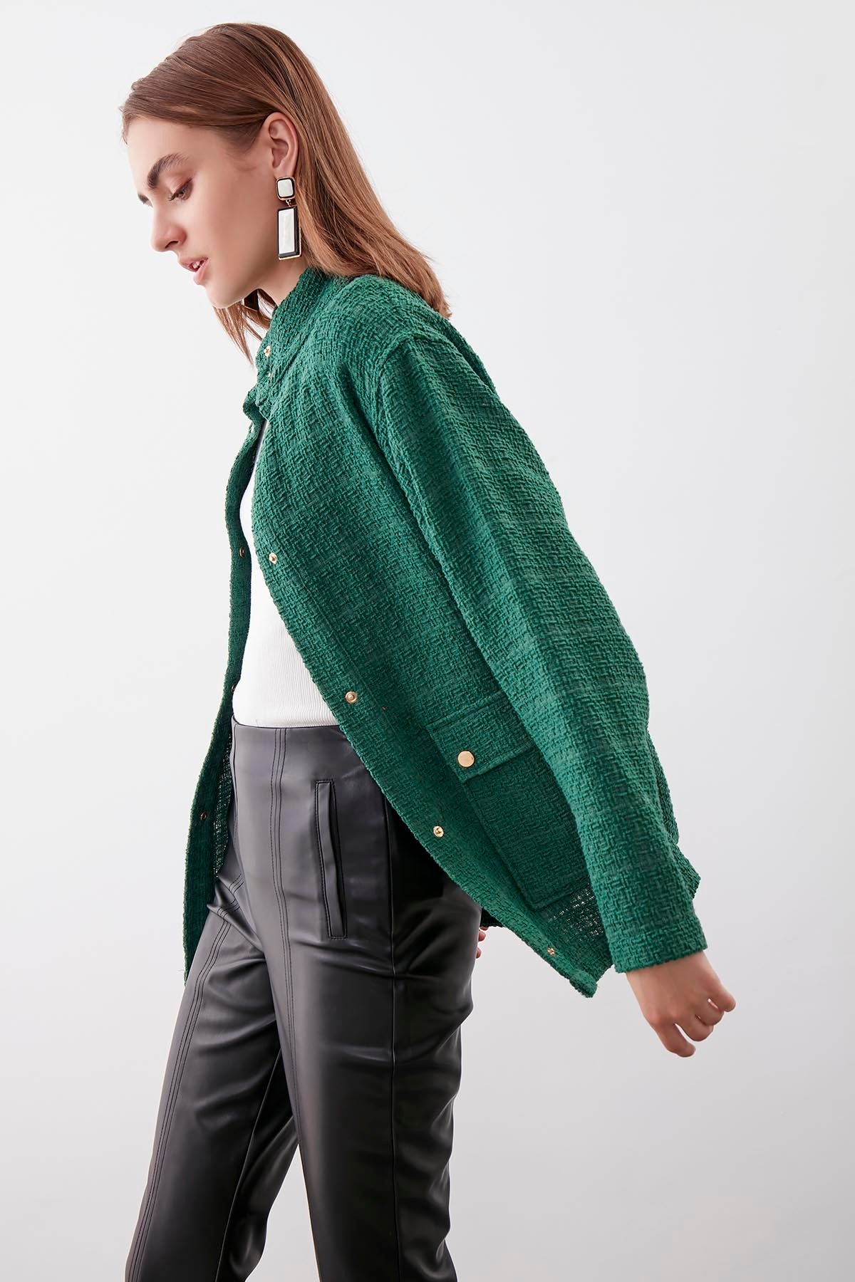 JACKET WITH BUTTON POCKET