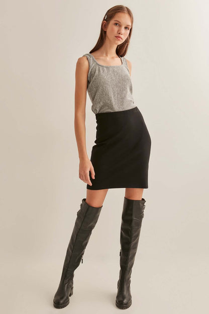 KNEE-TOP SKIRT