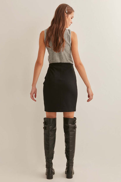 KNEE-TOP SKIRT