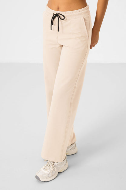 Cotton Tracksuit Women's Tunic Set with Seamless Collar - 95346