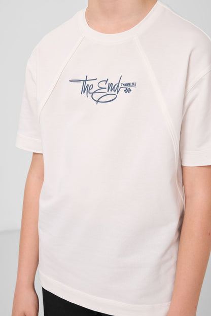 Oversized Printed Boys T-Shirt - 11285