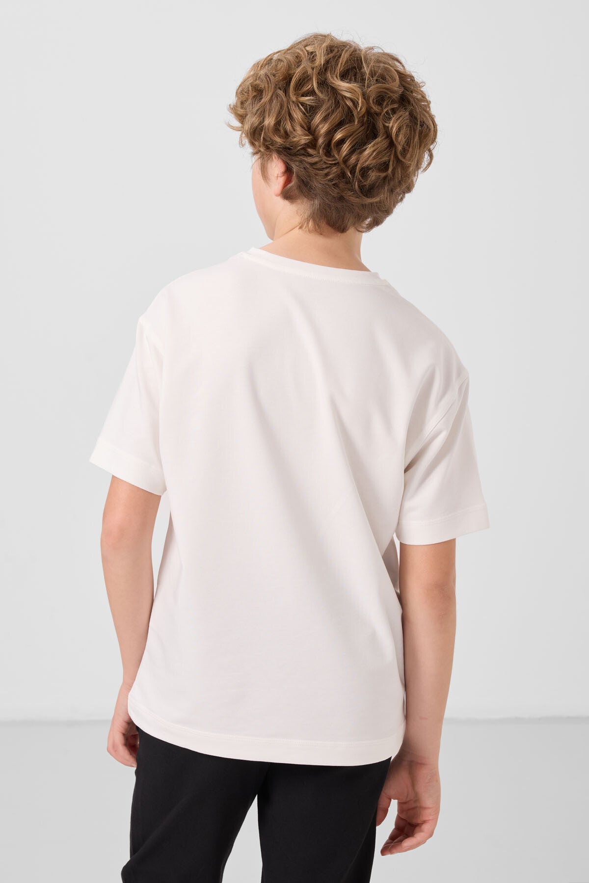 Oversized Printed Boys T-Shirt - 11285
