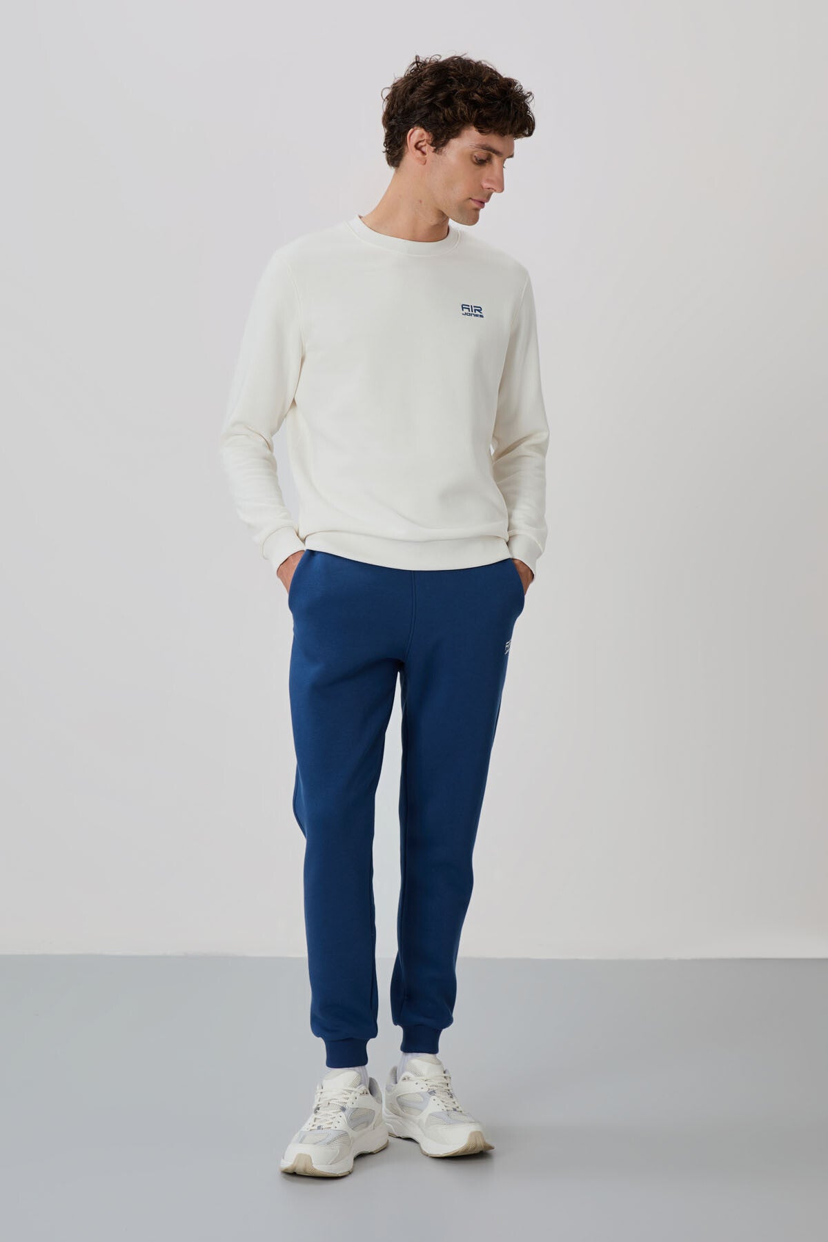 Andy Ekru-Parliament Brushed Men's Tracksuit Set - 85190