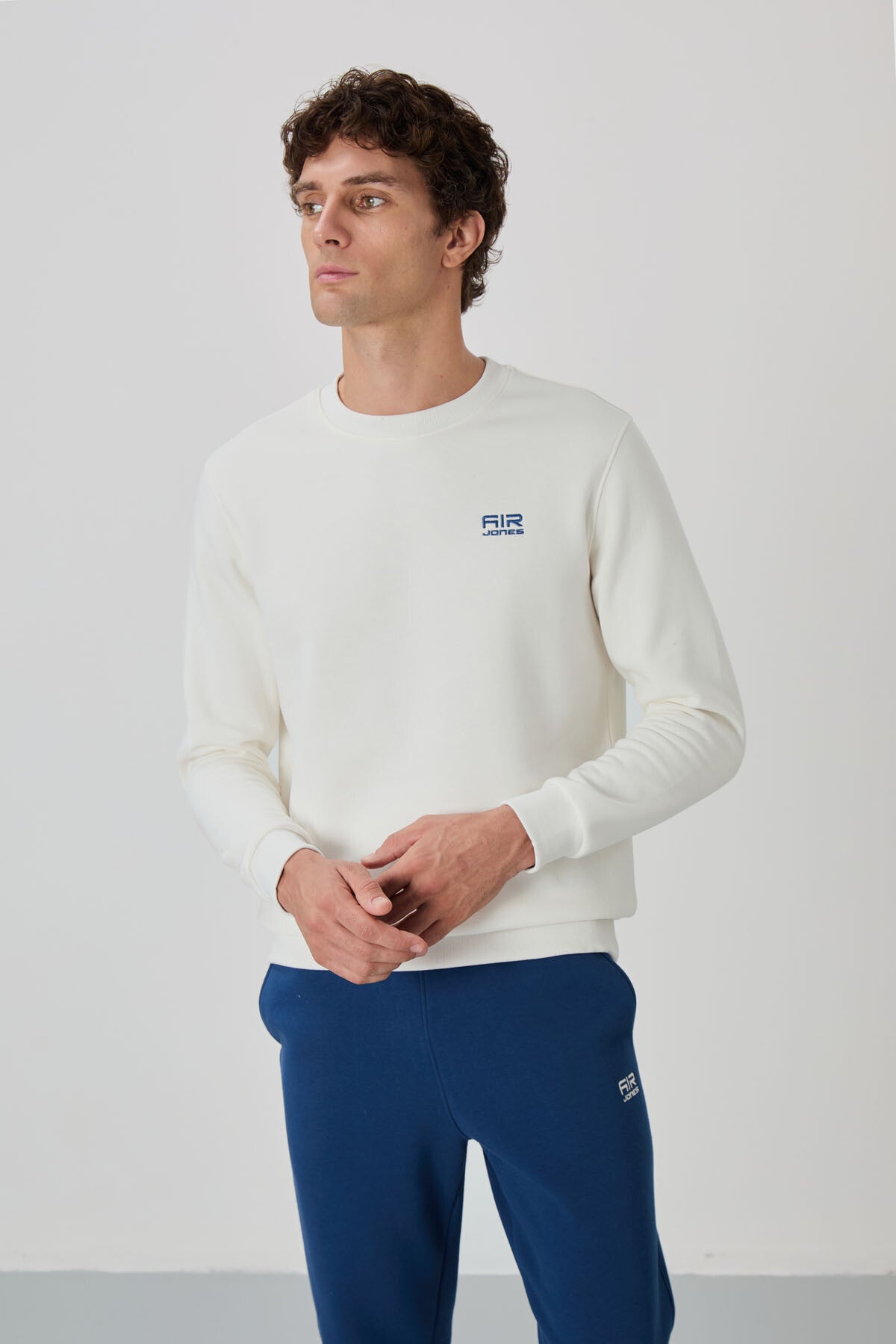 Andy Ekru-Parliament Brushed Men's Tracksuit Set - 85190