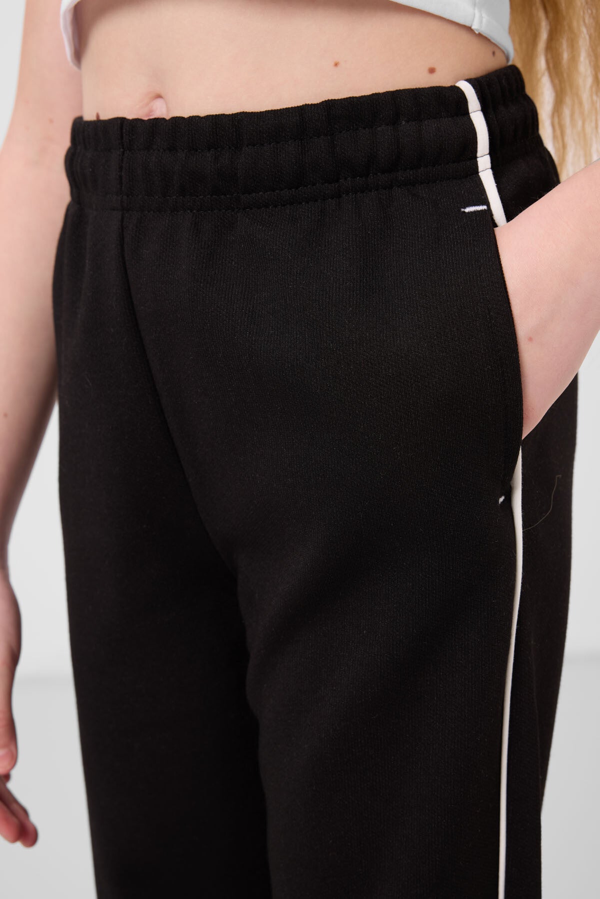 Black and brown O-collar printed with rubber stamps Standard Fit Tracksuit Set - 75186