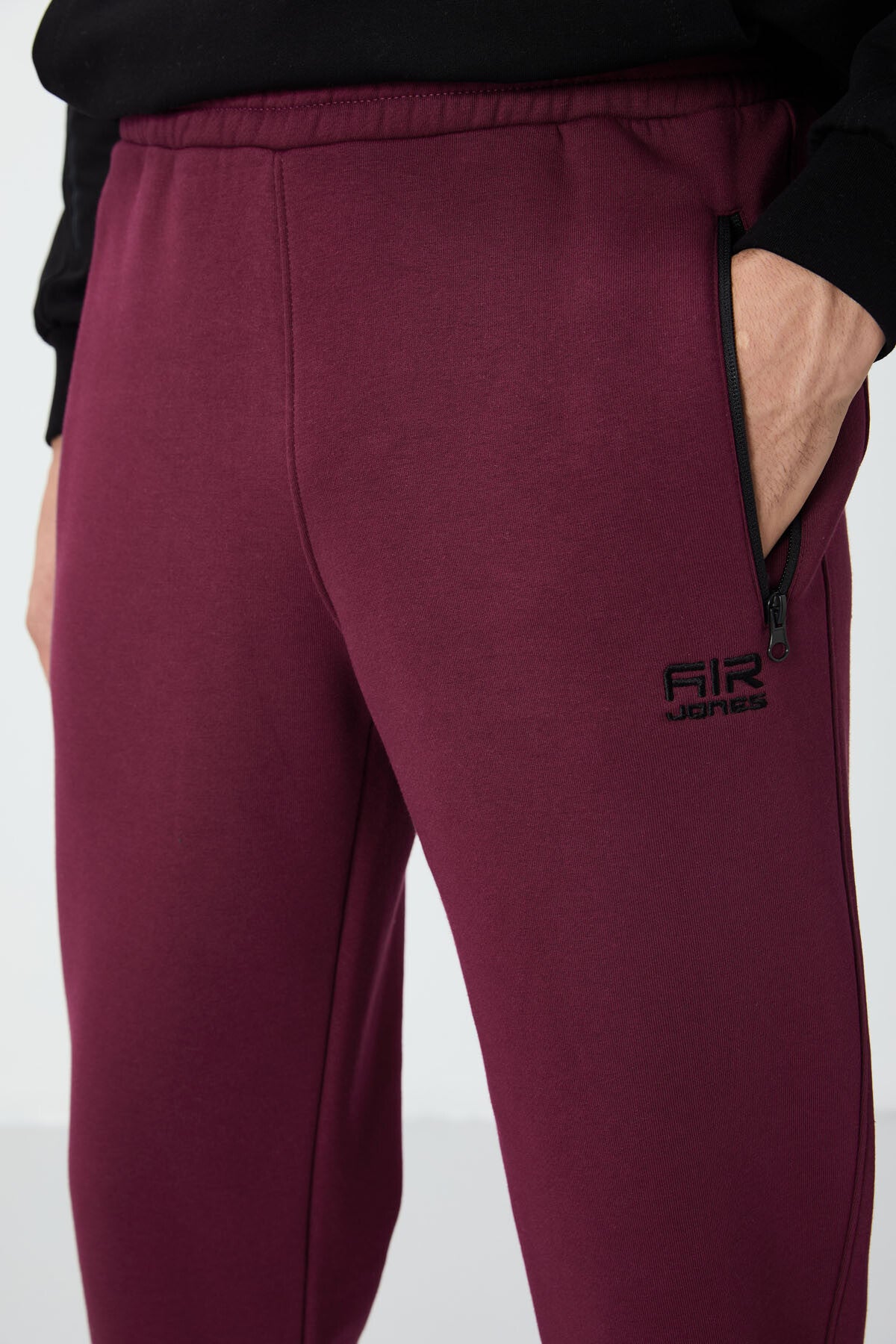 Cesar Purple Striped Men's Tracksuit Bottom - 84929