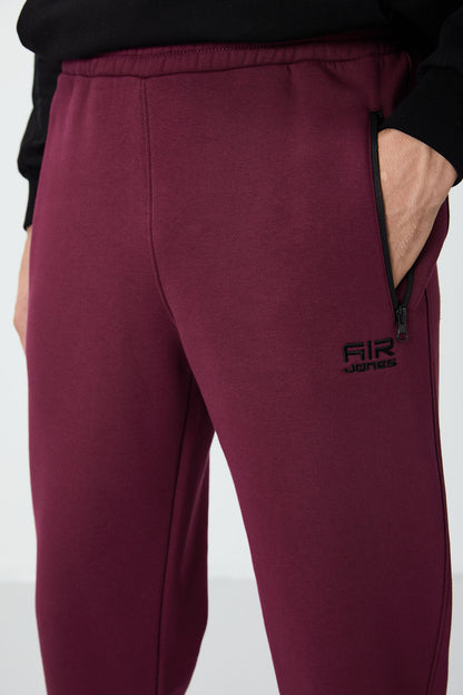 Cesar Purple Striped Men's Tracksuit Bottom - 84929