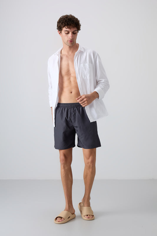 Quick-Drying Standard Fit Men's Swim Shorts - 81237