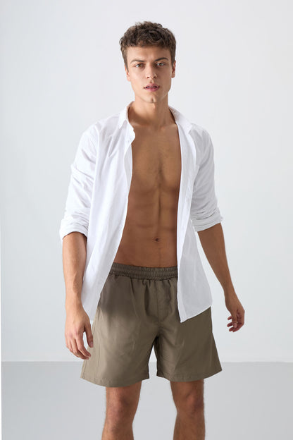 Camel Quick-Dry Standard Fit Men's Swim Shorts - 81237