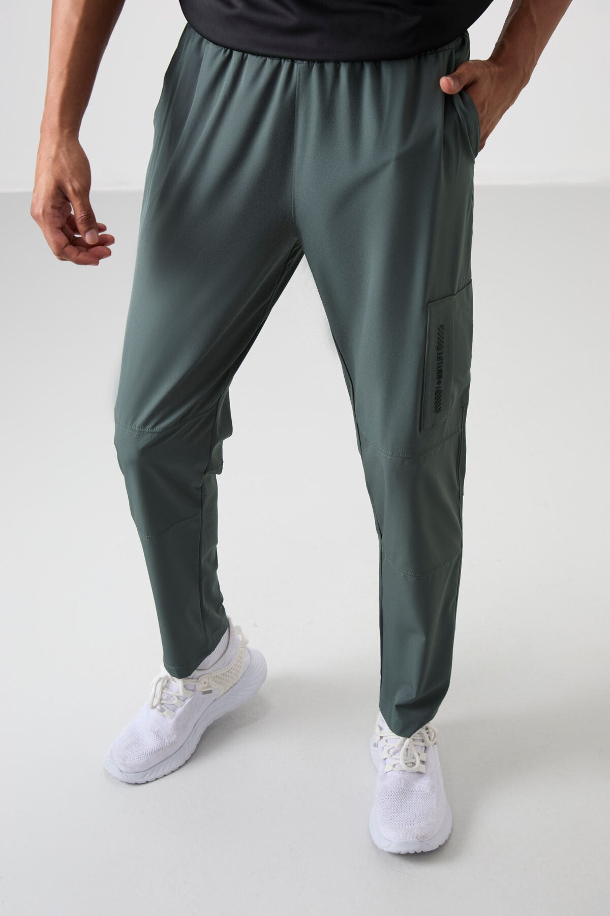 Right Polyester Thin Soft Comfort Fit Men's Tracksuit Bottom - 82120