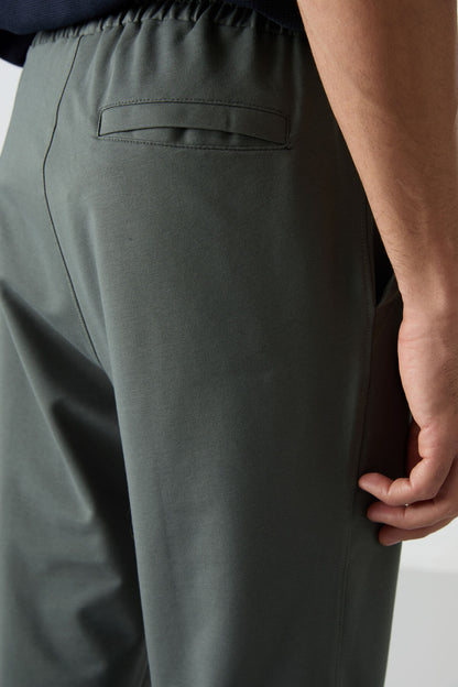 Cotton Soft Textured Comfort Fit Embroidered Men's Jogger - 82123