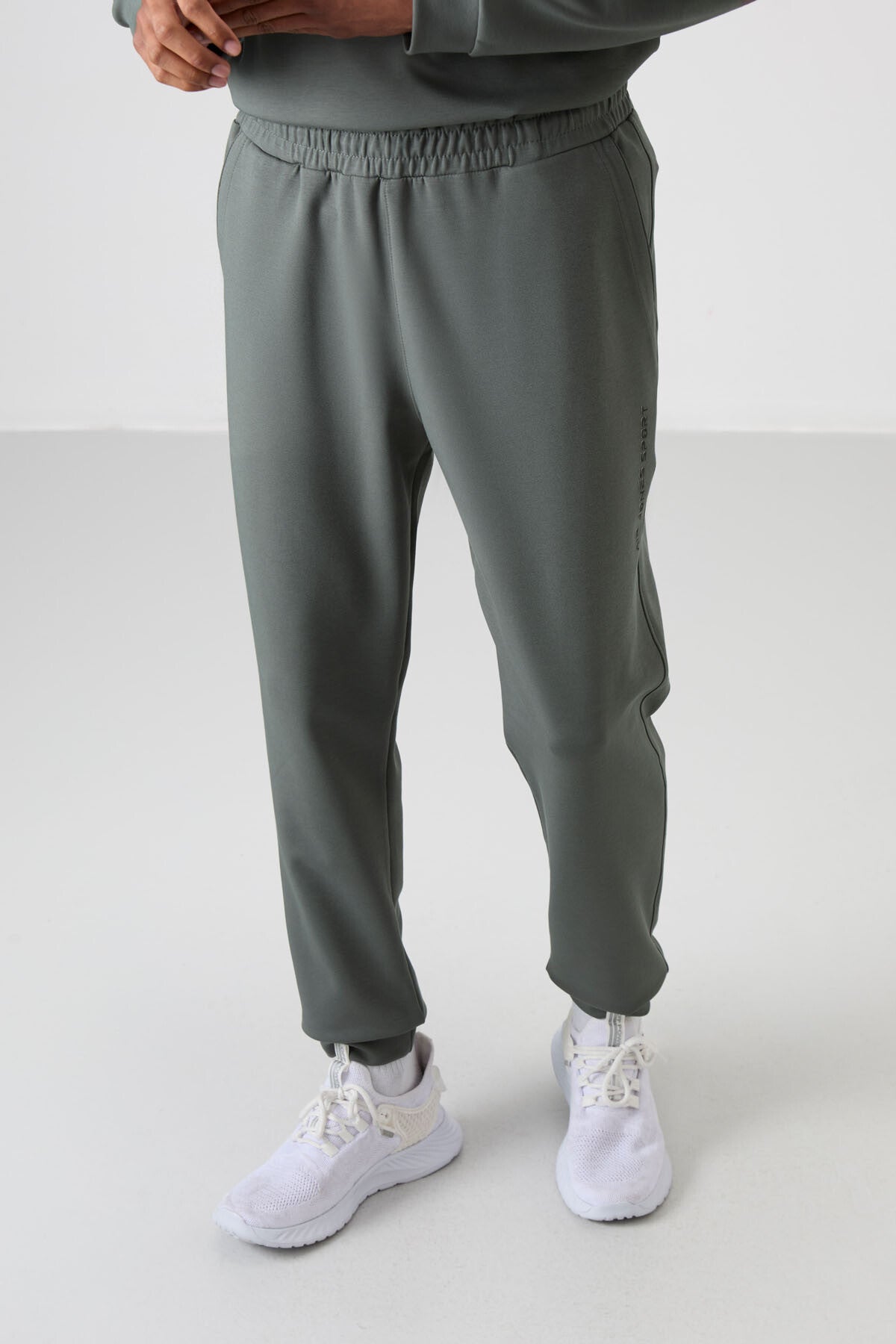 Right - Right Cotton Thick Soft Textured Comfort Fit Printed Men's Tracksuit Set - 85253