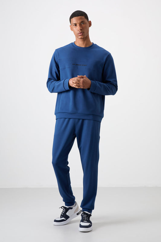 Parliament Cotton Thick Soft Textured Comfort Fit Printed Men's Tracksuit Set - 85253
