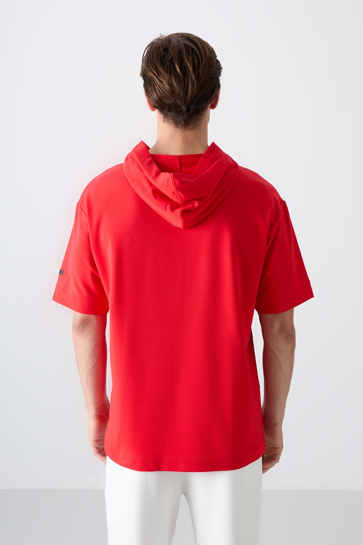 Fiesta Cotton Thick Soft Textured Oversize Fit Basic Men's T-Shirt - 88352