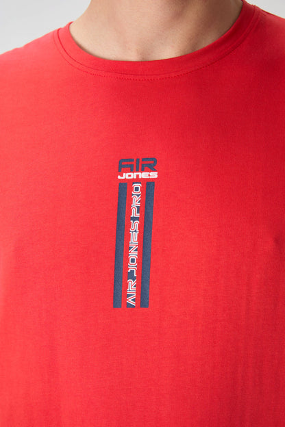 Fiesta 100% Cotton Thick Soft Textured Oversize Fit Printed Men's T-Shirt - 88360