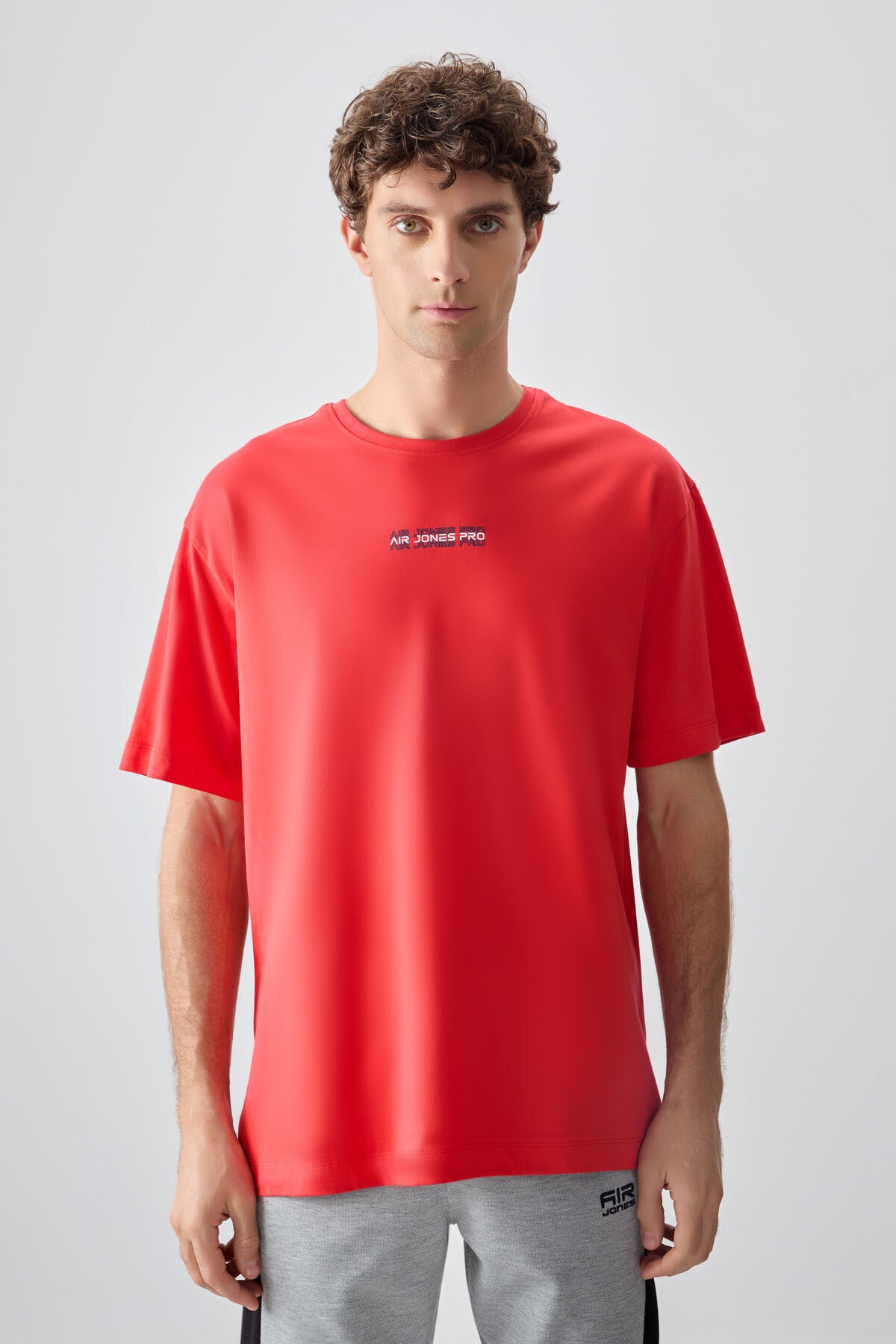 Fiesta 100% Cotton Thick Soft Textured Oversize Fit Printed Men's T-Shirt - 88354