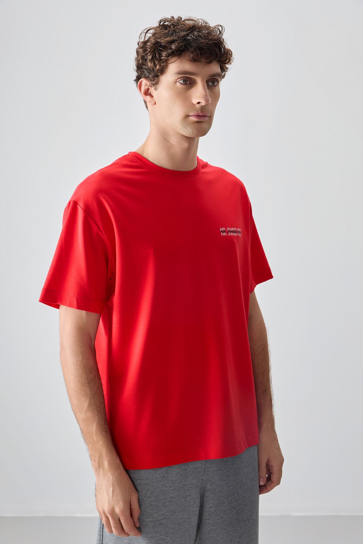 Fiesta Cotton Thick Soft Textured Oversize Fit Printed Men's T-Shirt - 88375