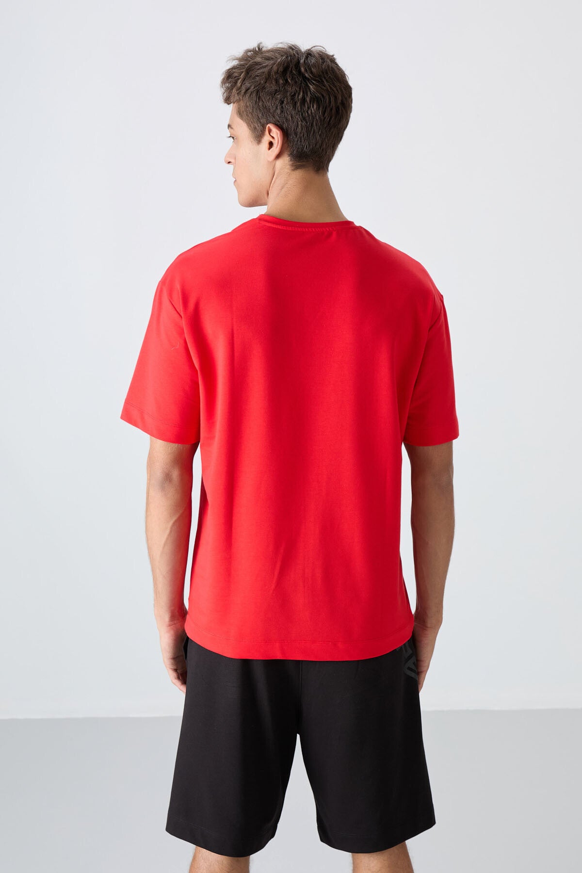 Fiesta Cotton Thick Soft Textured Oversize Fit Printed Men's T-Shirt - 88350