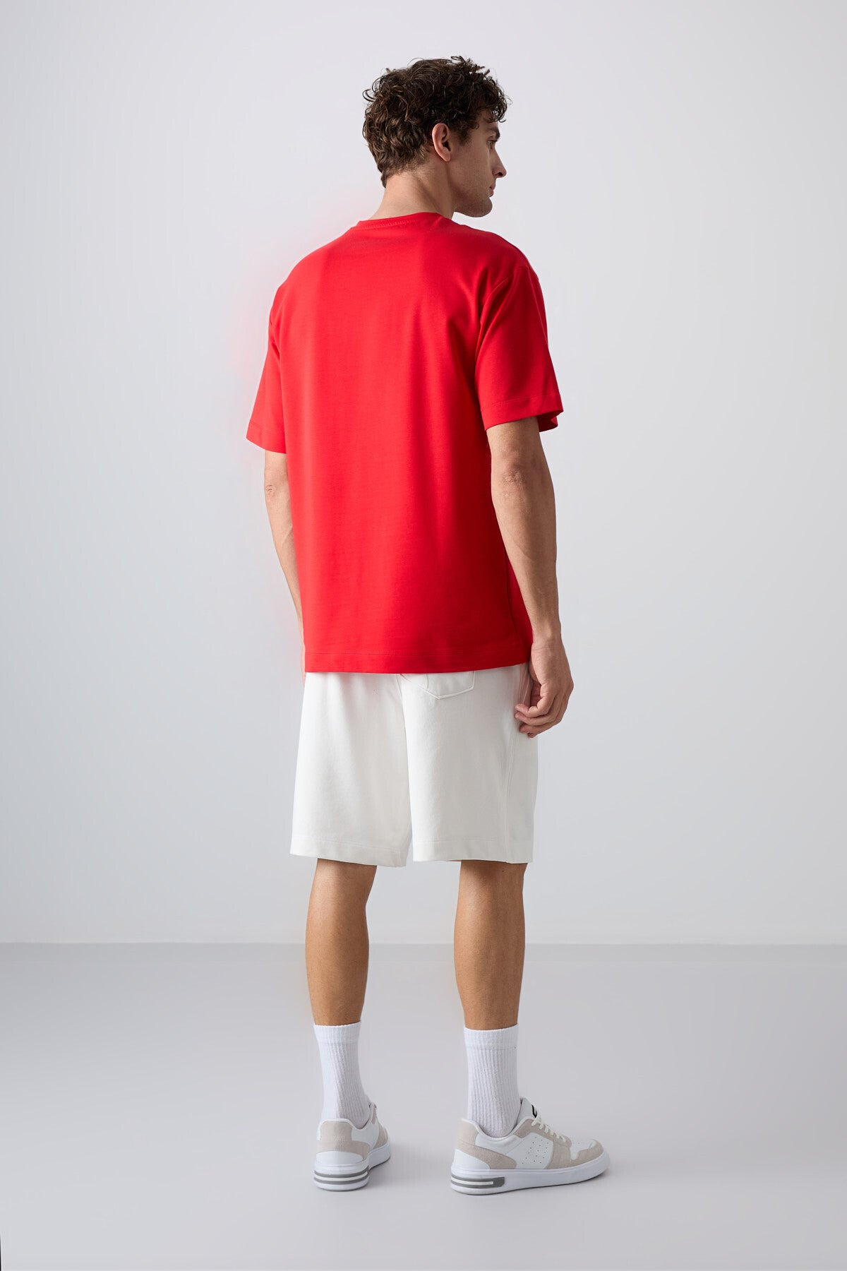 Fiesta Cotton Thick Soft Textured Oversize Fit Printed Men's T-Shirt - 88345