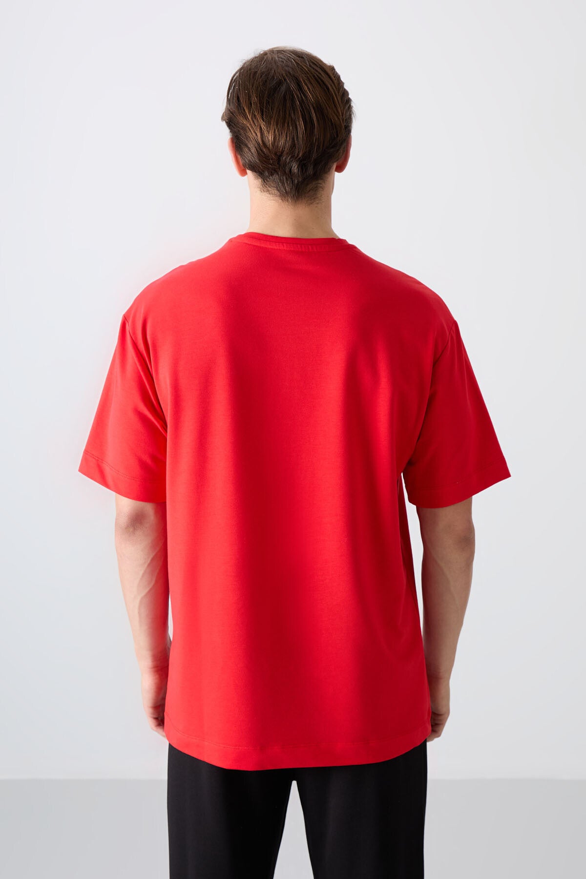 Fiesta Cotton Thick Soft Textured Oversize Fit Printed Men's T-Shirt - 88344