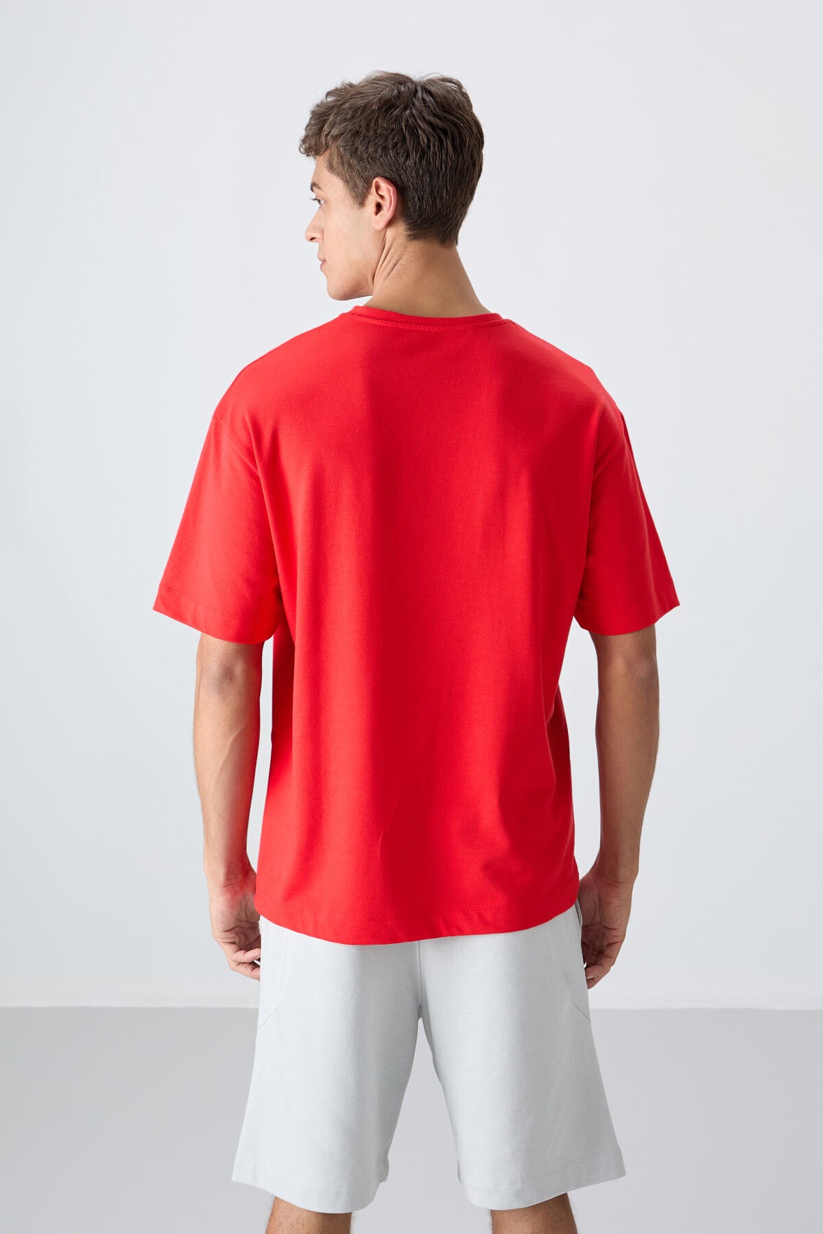 Fiesta Cotton Thick Soft Textured Oversize Fit Printed Men's T-Shirt - 88331