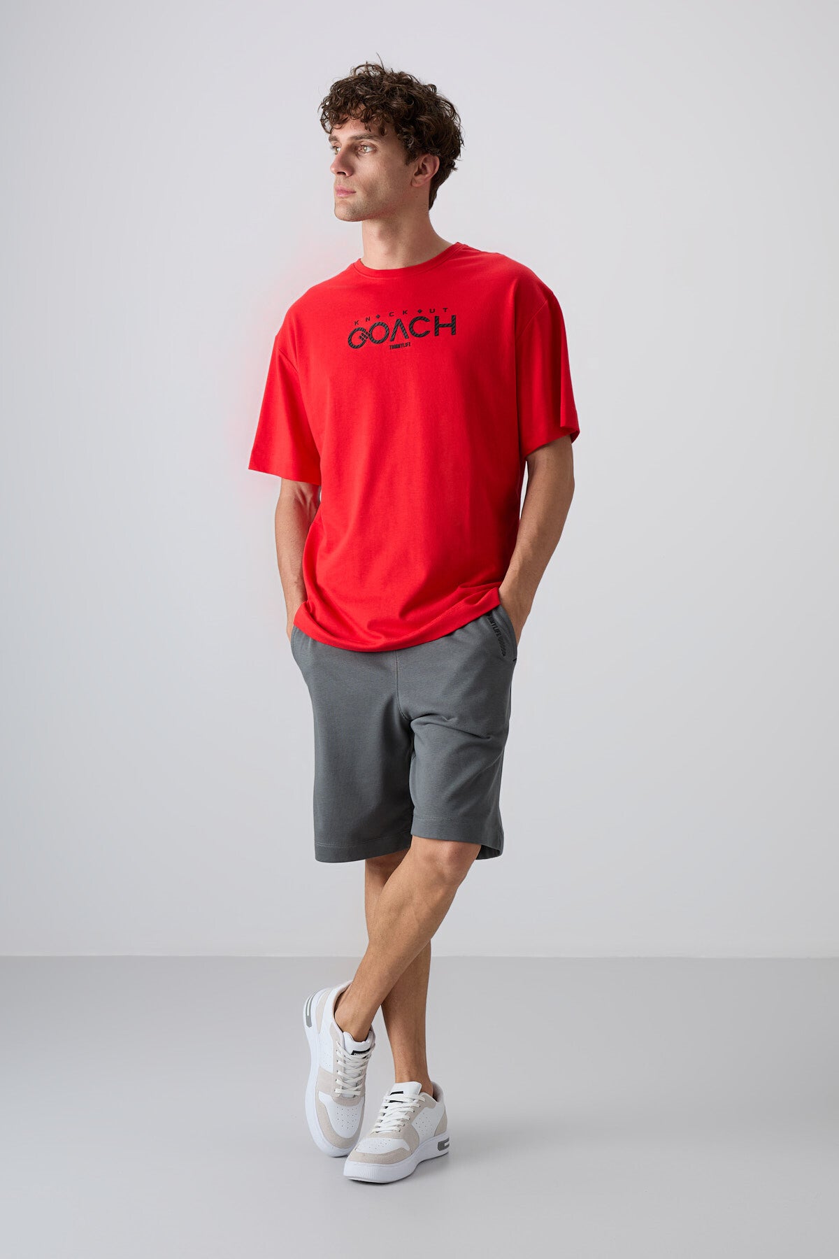 Fiesta Cotton Thick Soft Textured Oversize Fit Printed Men's T-Shirt - 88329