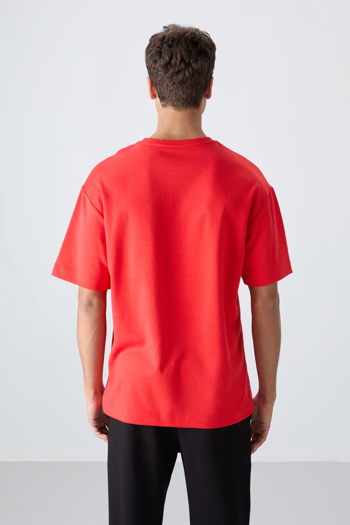 Fiesta Cotton Thick Soft Textured Oversize Fit Printed Men's T-Shirt - 88325